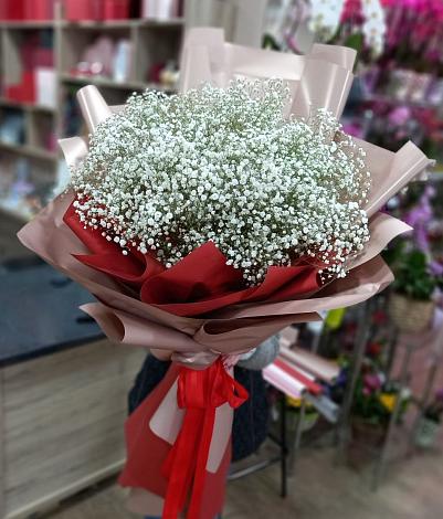Букет цветов из: Гипсофила в Камызяке