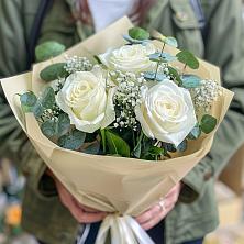 Букет Нежные грёзы в Камызяке Букет цветов из: Розы в Камызяке