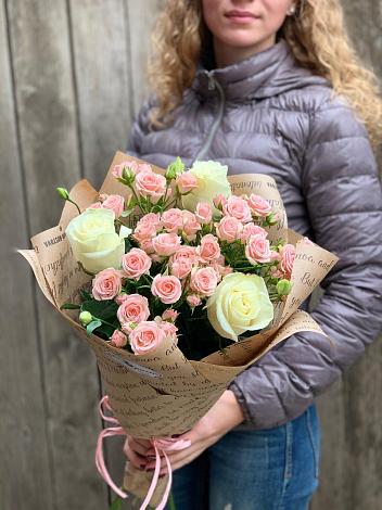Букет цветов из: Розы в Камызяке