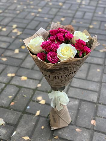 Букет цветов из: Розы в Камызяке